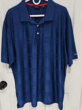 Walter Hagen Size XXL‎ Men's Navy Blue Polo Shirt